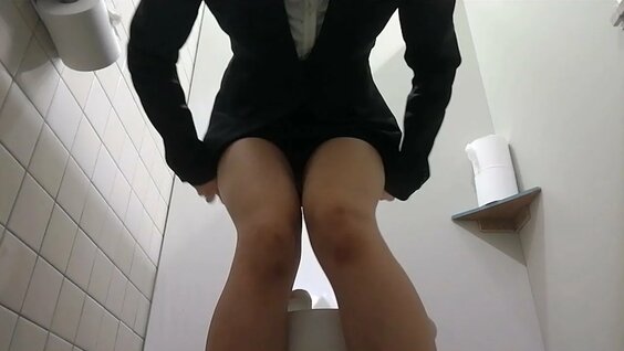 【OL】トイレ盗撮 撃退動画