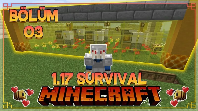 Aşiri Verimli ARI Farmi!!! | Minecraft 1.17 Survival | Bölüm 3 - Yandex ...