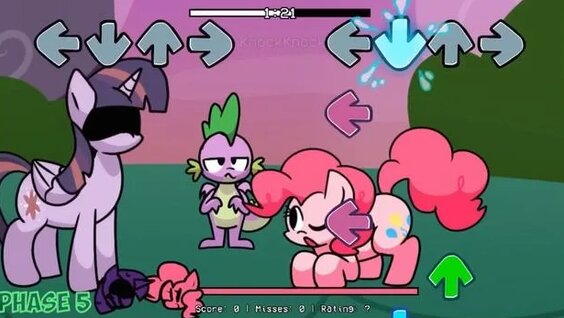 Pinkie Pie ALL Phases - Friday Night Funkin' | My Little Pony | A ...