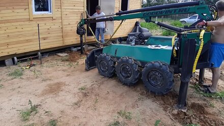 Строительство фундамента для дома