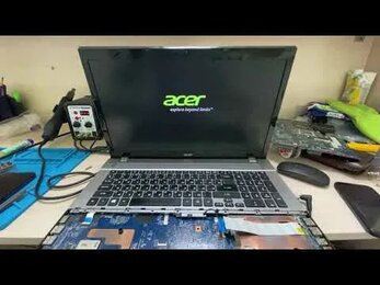 Ноутбук Acer не включается. Быстрый ремонт ноутбука Acer Aspire V3 771G