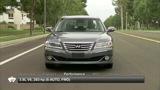 2011 Hyundai Azera Used Car Report