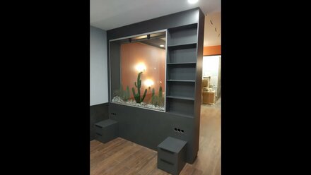 Инсталляция кактусы за стеклом. Смотреть до конца!