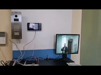 IP вызывная панель с распознованием лиц