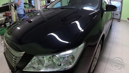 Полировка кузова Toyota Camry и покрытие керамикой Krytex Mega8 в Электростали