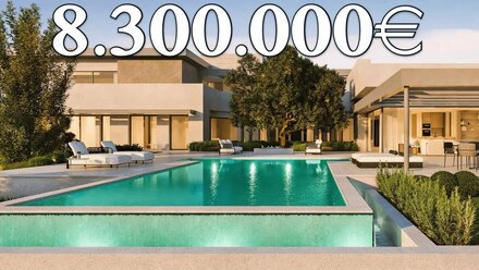 Новый ЖК Elie Saab Villas состоящий из современных вилл в Марбелье на Золотой Миле в Испании