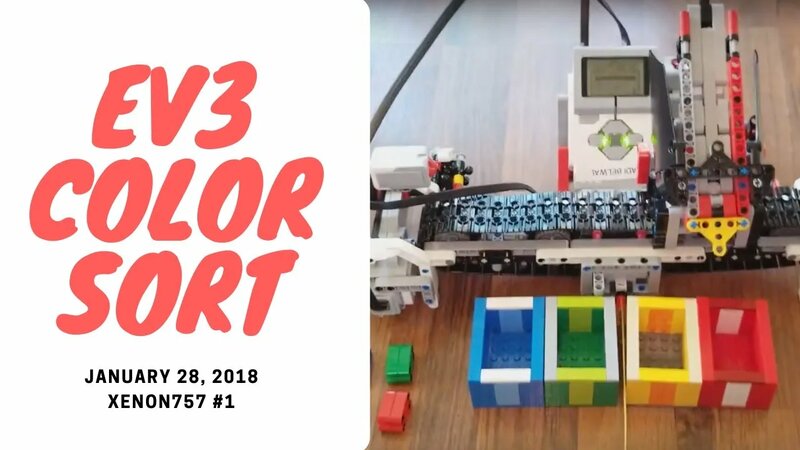 EV3 Color Sorter: WITH CODE - Смотреть онлайн в поиске Яндекса по Видео
