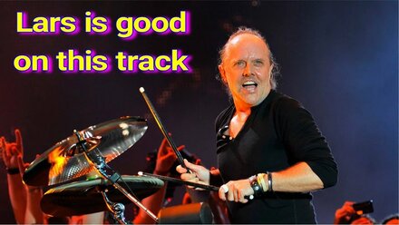 Metallica - The End Of The Line - drums only (isolated drum track).