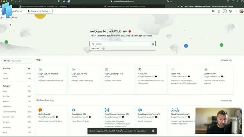 How To Register a Google API Key - 800x450
