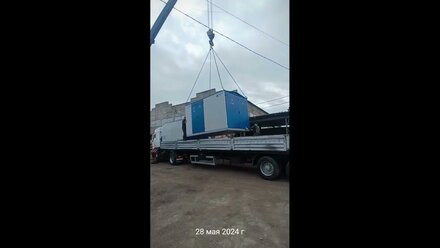 Отправка двух двухтрансформаторных 2КТП 630 кВА 10/0,4 в г. Кызыл