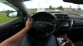 2014 Toyota Camry 2.5L POV Test Drive