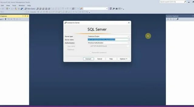 Create localdb instance using microsoft sql server management studio ...
