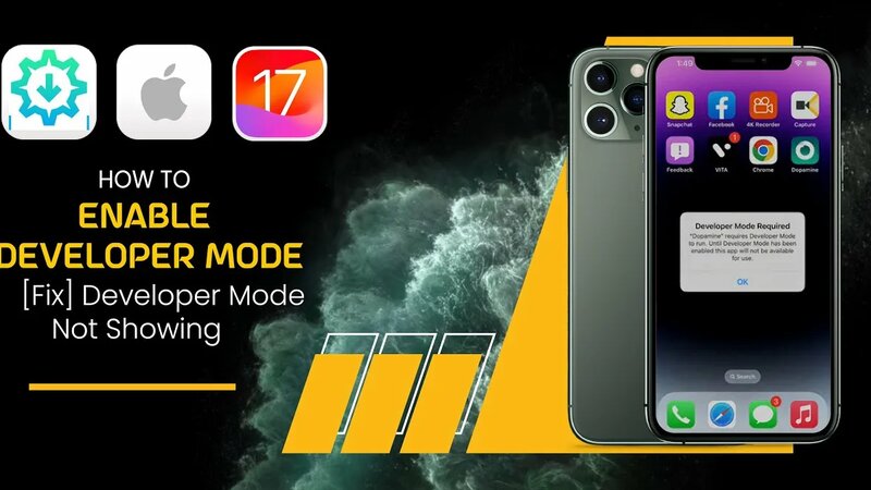 Enable Developer Mode iOS 18 | Fix Developer Mode Not Showing using ...