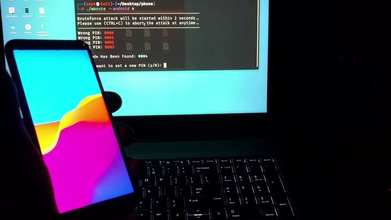 How to unlock Android screen pin code using kali linux |nethunter ...