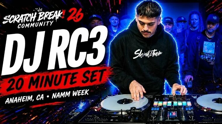 DJ RC3 Goes Off at Scratch Break Community 26 — Видео от Musiclab ...