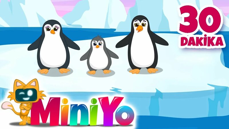 Penguen Şarkısı + Sevilen Miniyo Şarkıları | 30 Dakika - Yandex Video ...