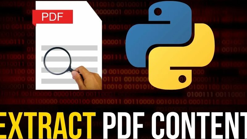 Extract PDF Content with Python - Смотреть онлайн в поиске Яндекса по Видео