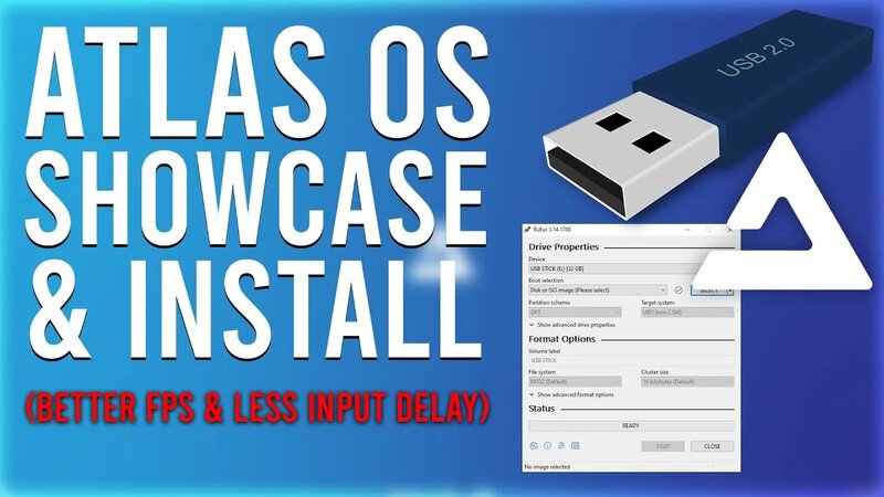 Atlas OS Windows Showcase & Installation Guide! (Windows *BUT ...