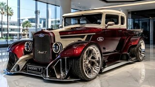 С 1908 по 2027 год: Ford Model T получает футуристическое преображение!
