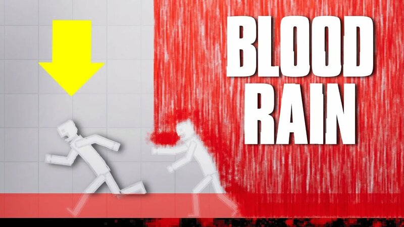 Crazy Raining !!! in People Playground [Physical Rain Mod] - Yandex ...