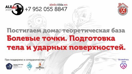 Тренируемся дома. Подготовка тела и ударных поверхностей / Training alone. Preparing the Body