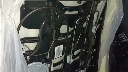 Установка поясничного упора на Haval F7