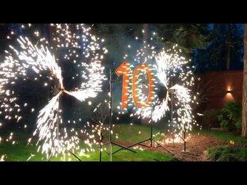 Фейерверк на 10 лет