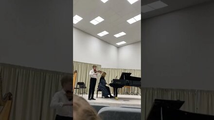 Кристиан Сидинг- Престо из Сюиты в старинном стиле для скрипки и фортепиано (оркестра) ля минор