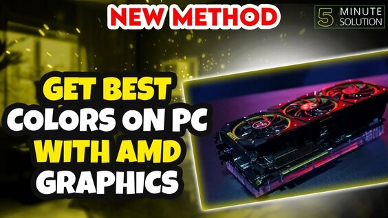 How to get best colors on PC with AMD Graphics 2024 - Смотреть онлайн в ...