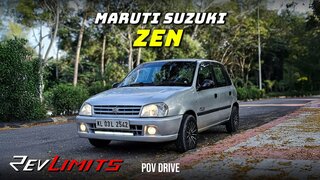 2004 Maruti ZEN LXi | (1L 60PS) | POV TEST Drive #196 | RevLimits | #zen #suzukizen