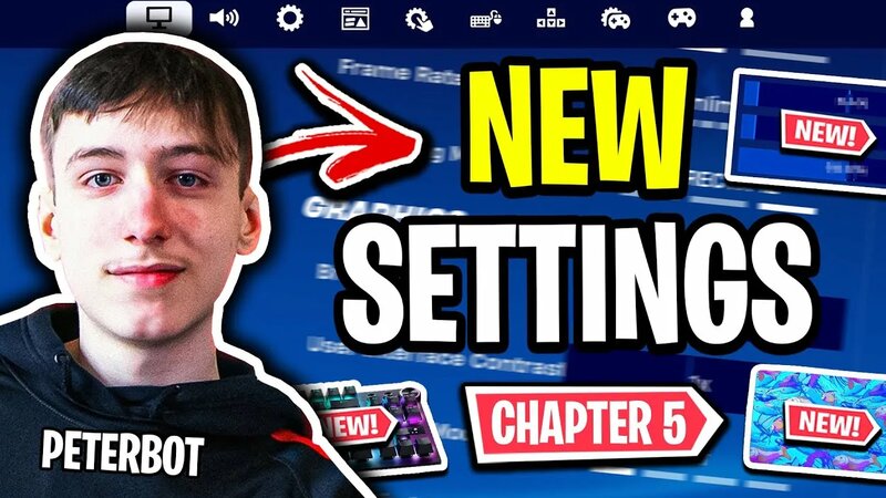 Peterbot's NEW Settings In Fortnite Chapter 5! (BEST Stretched RES ...