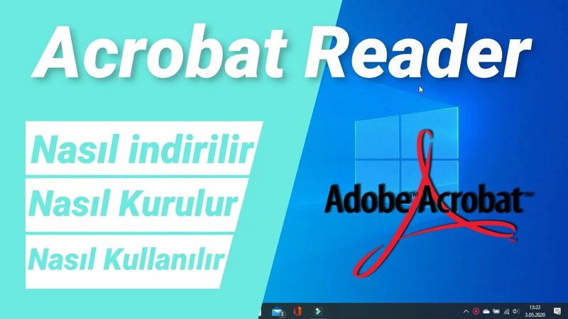 Acrobat Reader Nasıl indirilir. Nasıl Kurulur. Nasıl Kullanılır. Pdf ...