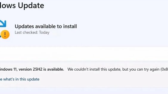 Fix Version 25H2 Not Installing Error Code 0x800f0983 We Couldn't ...