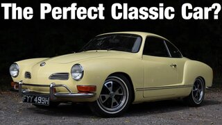 The Perfect Classic Car?  Volkswagen Karmann Ghia Test Drive!  (1970 Import 1500 Road Test)