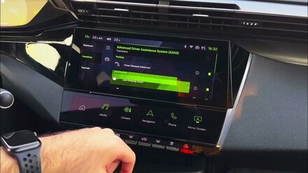 How to stop lane assist on Peugeot 308