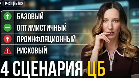 Экономика России: Сценарии ЦБ / Что ожидать инвесторам? #россия #кираюхтенко #инвестиции #…