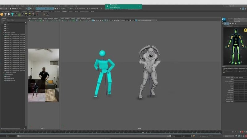 Move.Ai single camera Motion capture Test 