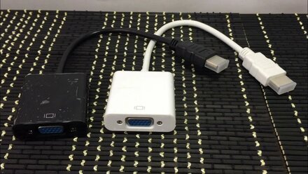 Конвертер HDMI в VGA 720P 1080P