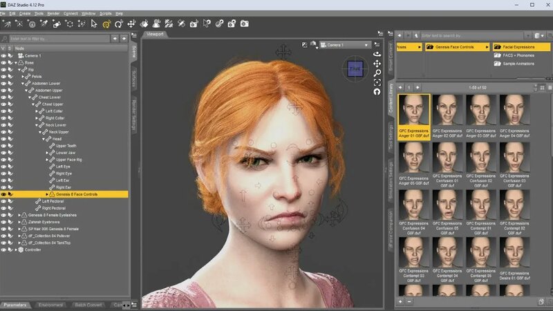 Daz 3D - Genesis Face Controls Tutorial - Смотреть онлайн в поиске ...