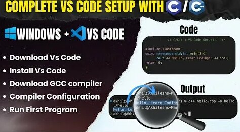 How to Setup C/C++ in Visual Studio Code | VS Code Installation for C ...