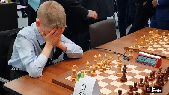 Young Russian IM Murzin Volodar Checkmates GM Iordachescu Viorel