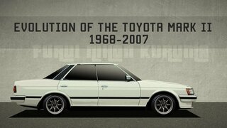 Toyota Mark II Эволюция серии (1968-2007) || Toyota Mark II Evolution (1968-2007)