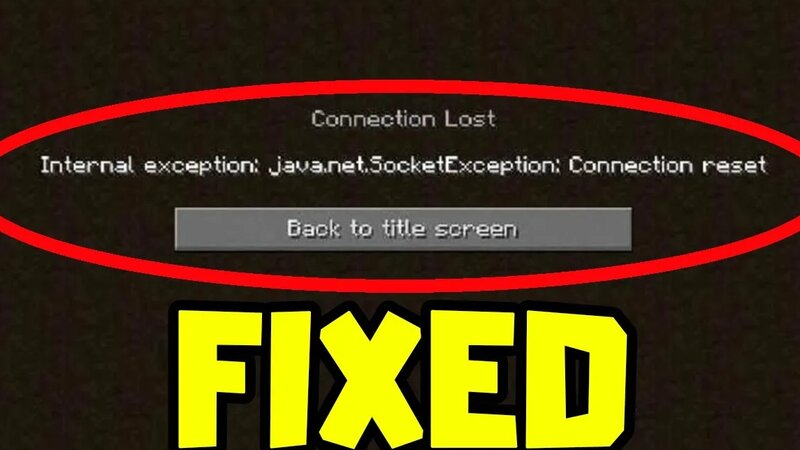 How to FIX Connection Reset Error in Minecraft - Yandex Video aramada ...