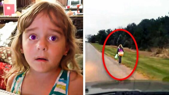 Dad Forces Daughter To Walk 5-Miles In Rain To School, But It's Not