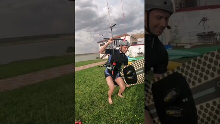 научился кататься на гидрофойле за 1 час.