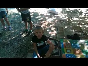 дворовая качеля