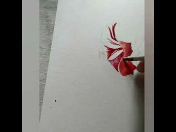 Как нарисовать цветок