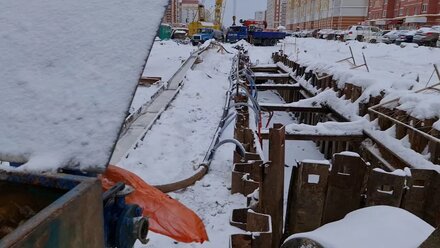 Строительное водопонижение в Йошкар-Оле при монтаже труб ливневой канализации