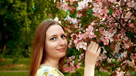 Красивая девушка. Видео портфолио