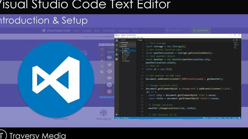 Visual Studio Code Intro & Setup